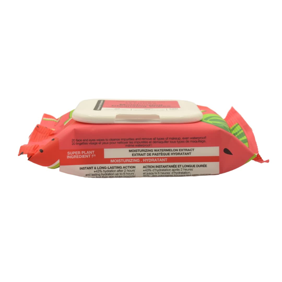 SEPHORA COLLECTION Cleansing + Exfoliating Wipes Watermelon