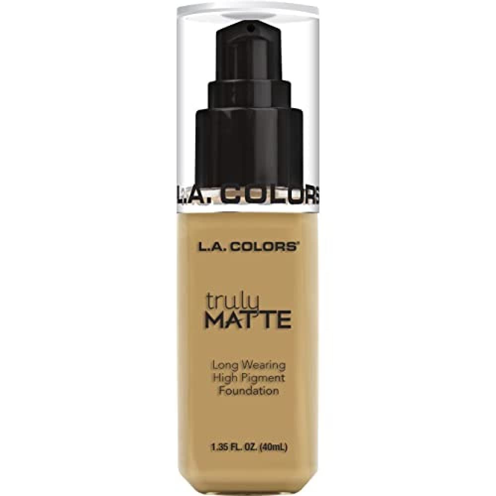 L.A. COLORS Truly Matte Foundation, Nude CLM353
