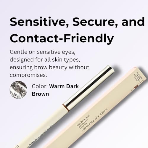 Glossier Boy Brow Arch 2-in-1 Longwear Pomade Eyebrow Pencil Warm Dark Brown
