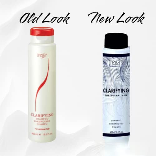 Tressa Professional Clarifying, Deep Cleansing, Color Safe Formula, Removes Dulling Deposits & Product Build Up, Brightens Highlighted, Bleached & Gray Hair. For All Hair Types, 13.5 Fl Oz SHAMPOO