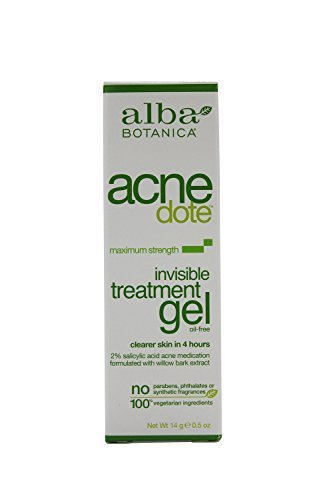 Alba Botanica: Natural ACNEdote Invisible Treatment Gel 0.5 oz (3 pack)
