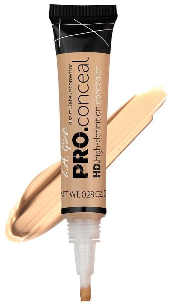 LA Girl Pro Coneal HD. High Definiton Concealer 0.25 oz GC994 Peach (1 pc Peach) by LA Girl