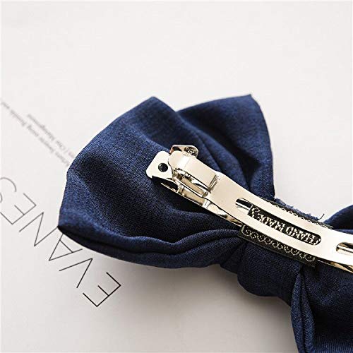 Hair Bow Clips, French Hair Bows Barrette Hair Accessories for Women Girl and Ladies - Ideal Gift for Birthday,Daily Wear and Holiday Present (6pcs)