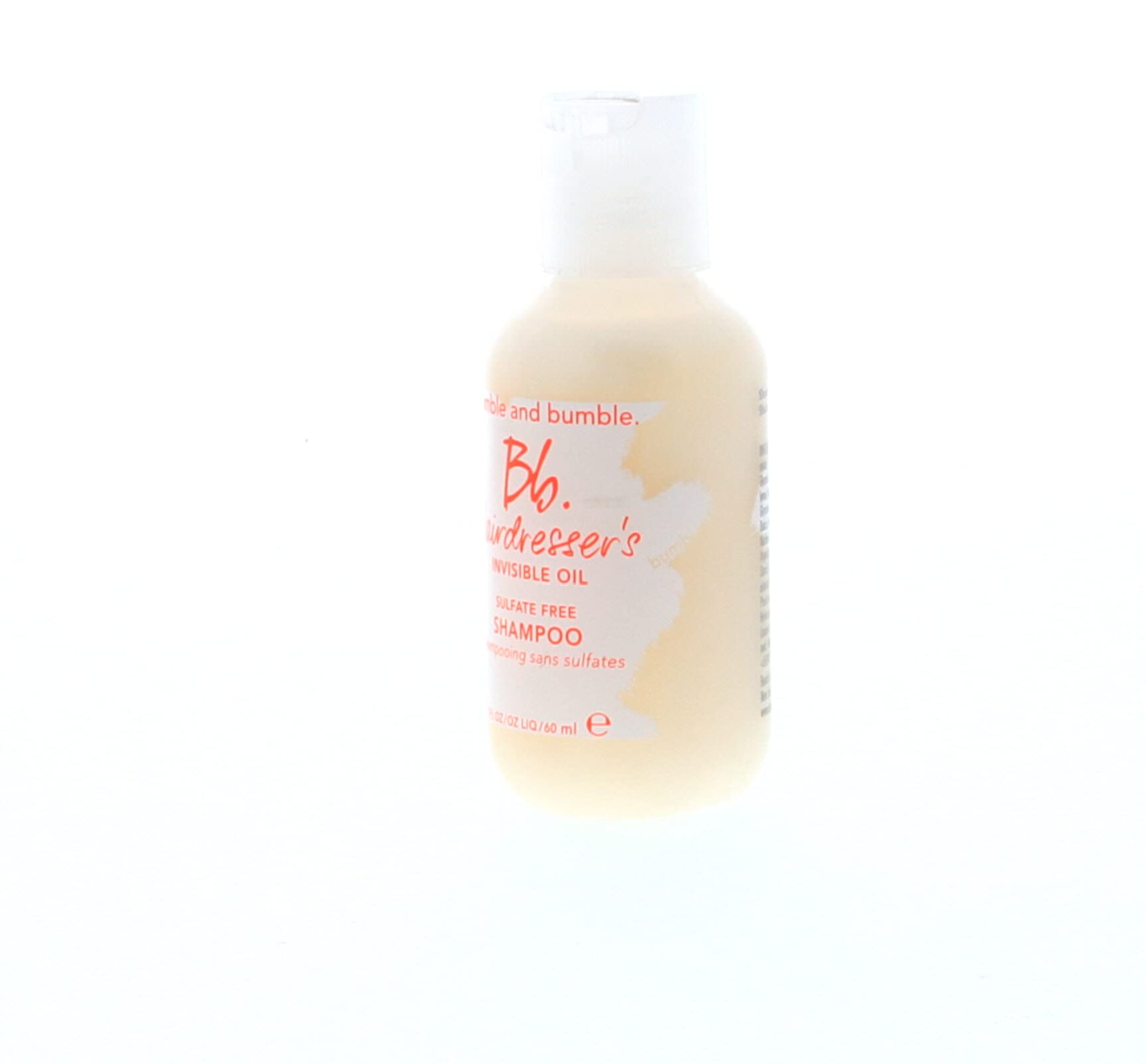 Bumble And Bumble Hairdressers Invisible Oil Sulfate Free Shampoo Travel Size 2 Oz