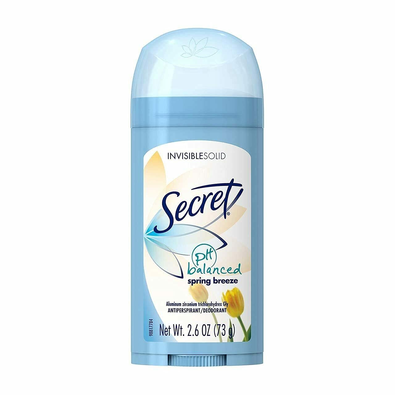 Secret Anti-Perspirant Deodorant Invisible Solid Spring Breeze 2.60 oz (Pack of 3)