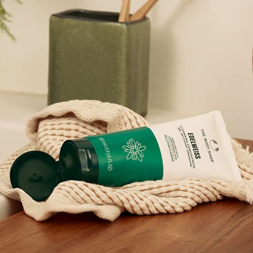 The Body Shop Edelweiss Cleansing Concentrate – Facial Cleanser – Gently Cleanses Tired, Dehydrated Skin– Vegan – 100ml