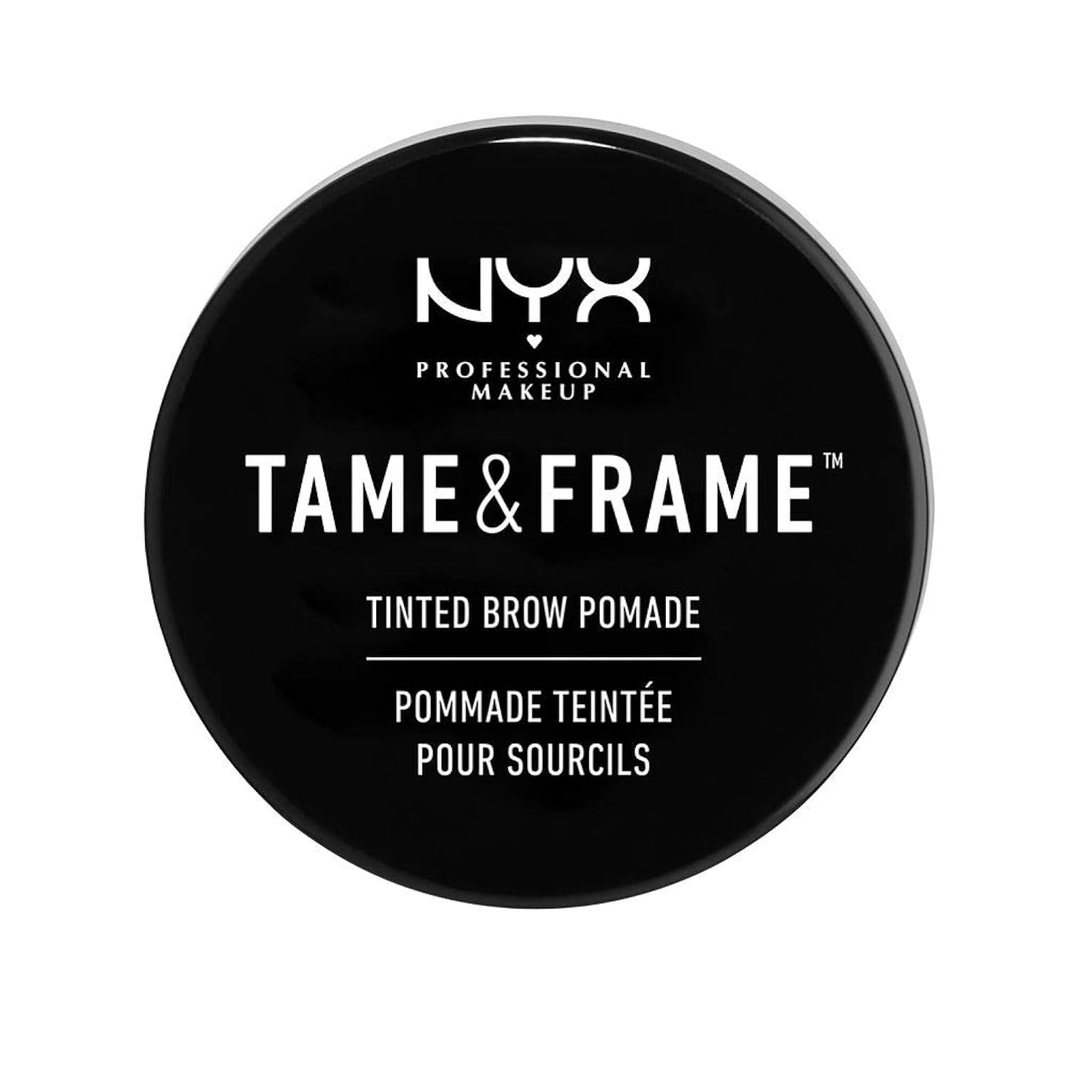 Nyx Professional Makeup Tame and Frame Tinted Brow Pomade, Brunette, 5g