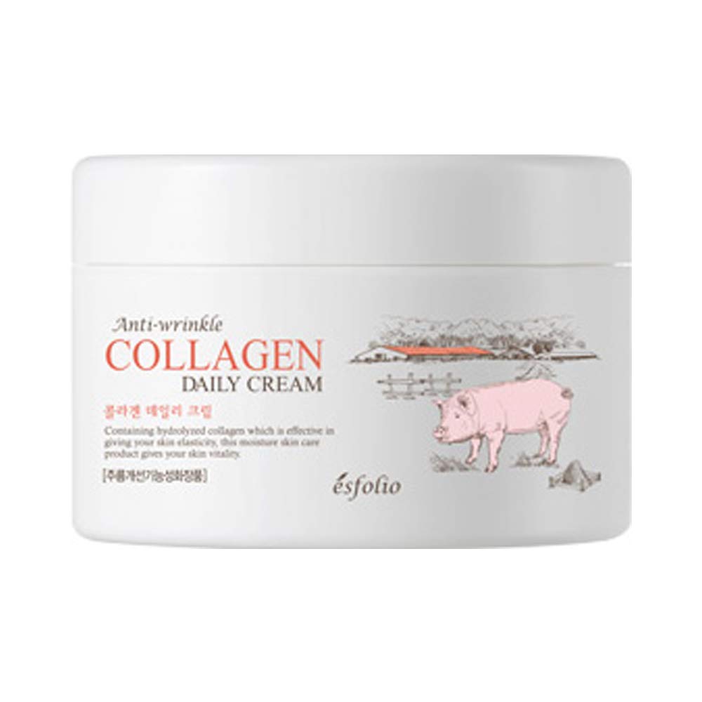 esfolio Anti-Wrinkle Collagen Daily Cream 6.76 Fl Oz