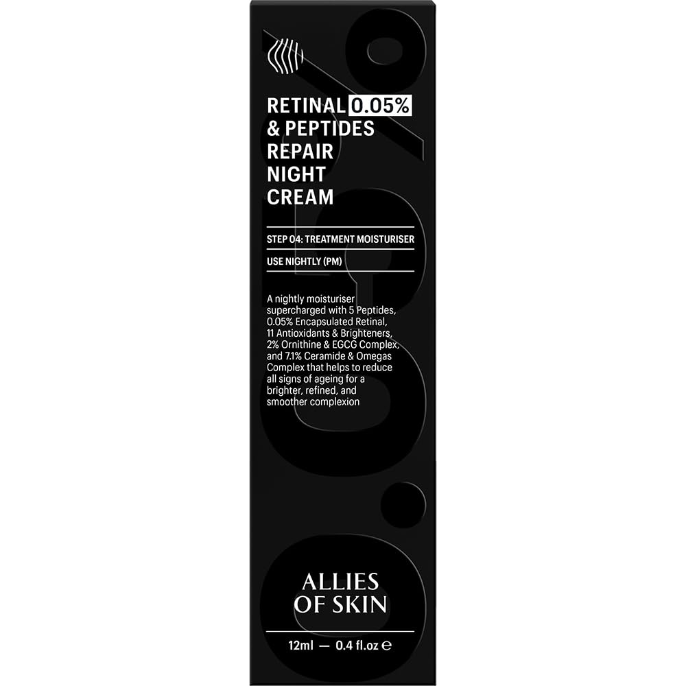Allies of Skin Retinal 0.05% & Peptides Repair Night Cream Deluxe