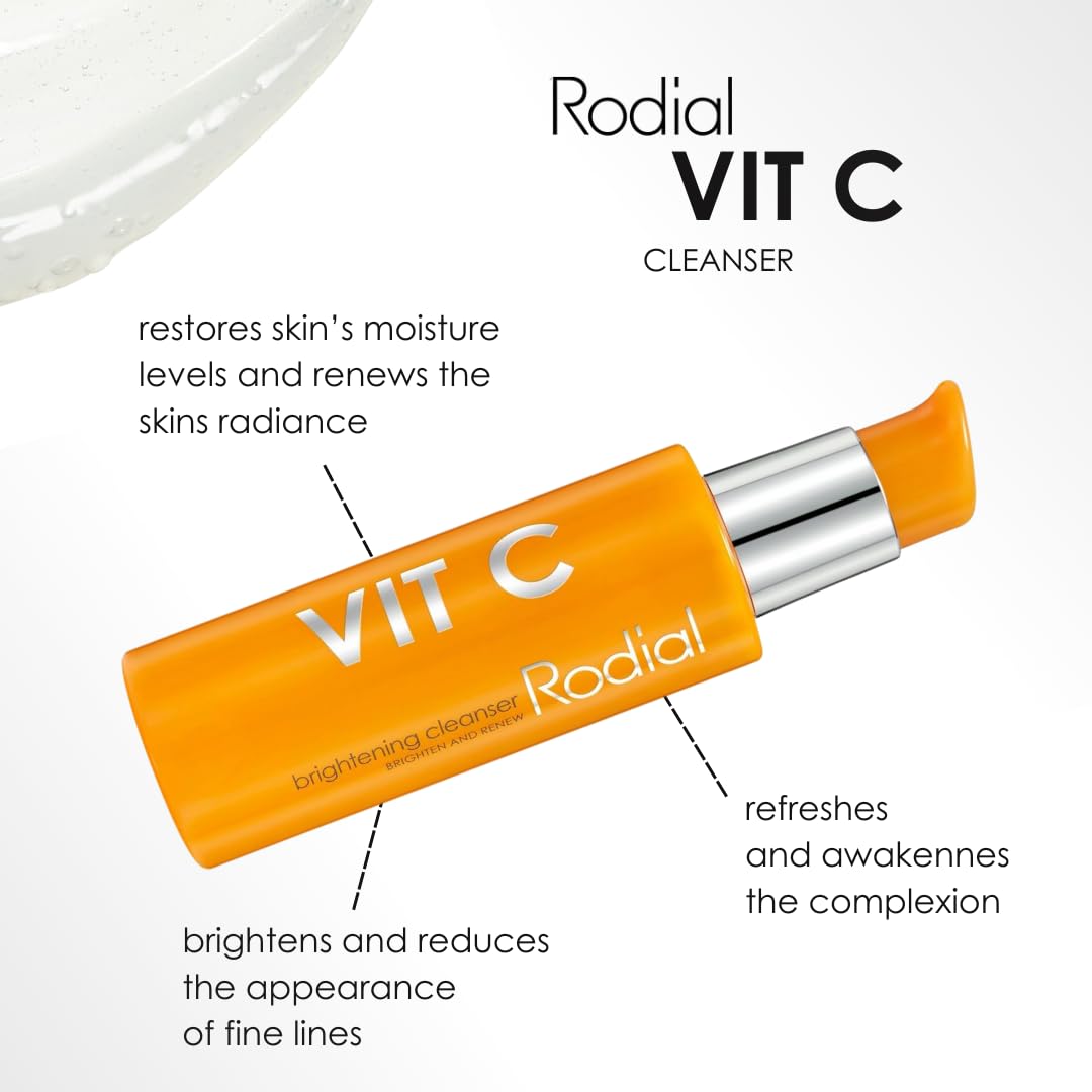 Rodial Vit C Brightening Cleanser, 4.6 Fl Oz