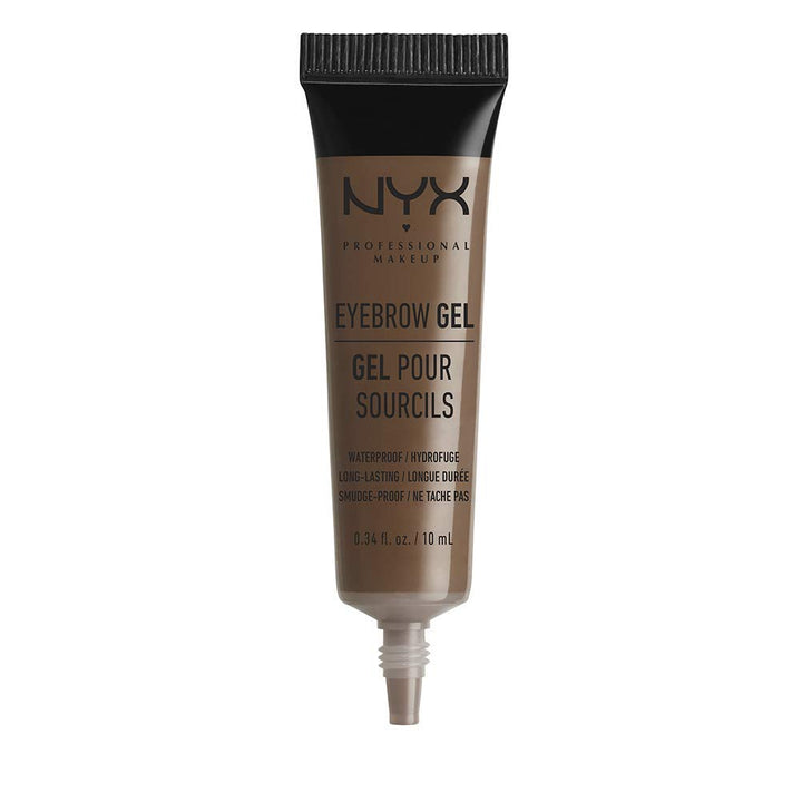 NYX PROFESSIONAL MAKEUP Eyebrow Gel, Chocolate, 0.34 Ounce