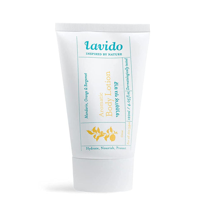 Lavido Natural Mandarin, Orange, and Bergamot Aromatic Body Lotion