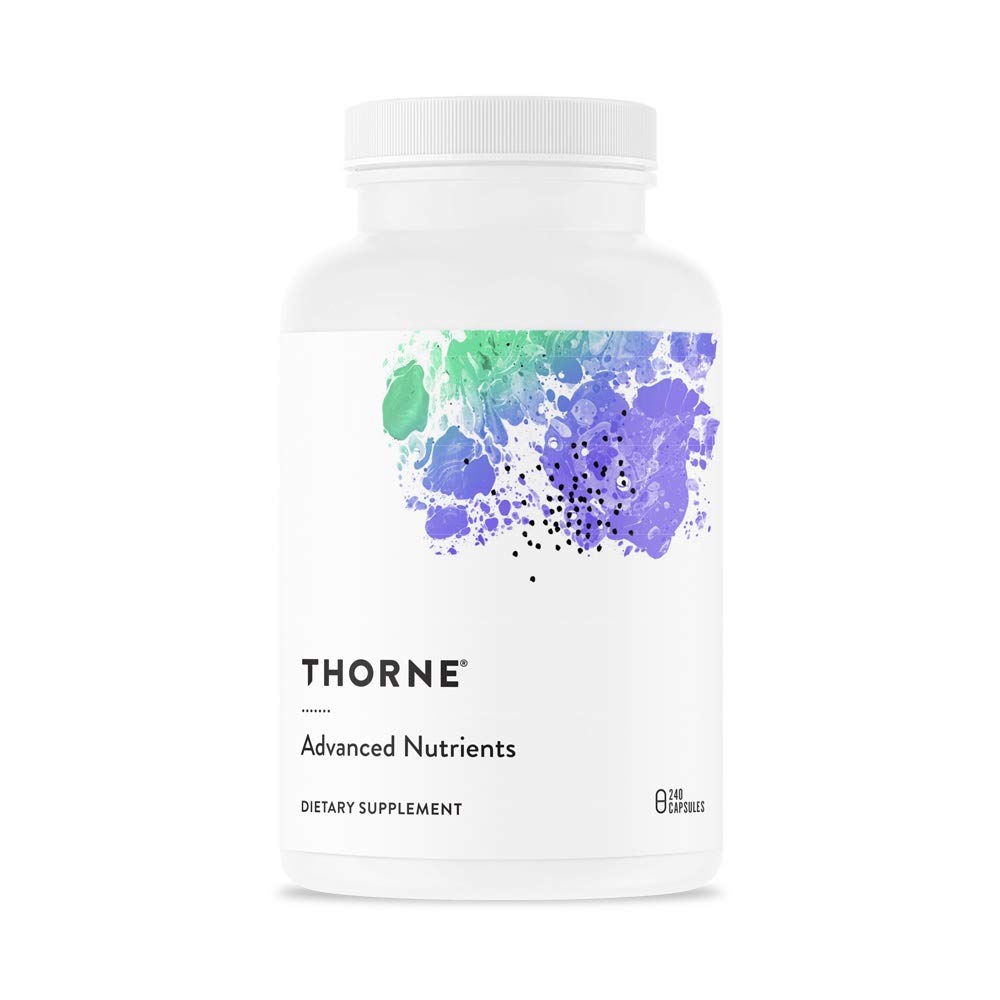THORNE Advanced Nutrients - Multivitamin and Mineral Supplement with Nicotinamide Riboside - Foundational Support, Healthy Aging and Eye Health - Gluten-Free, Soy-Free - 240 Capsules - 30 Servings