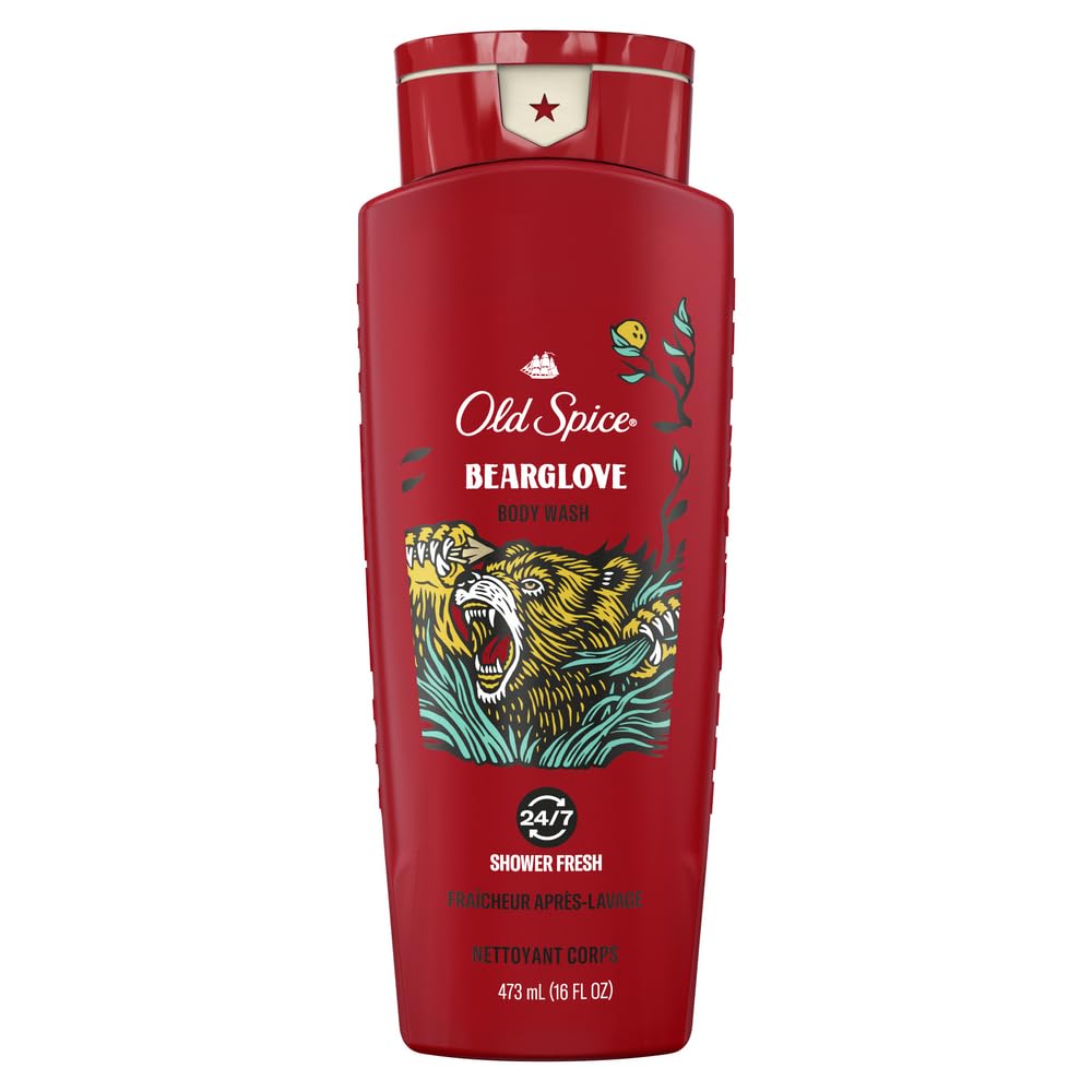 Old Spice Wild Collection Bearglove Men's Body Wash - 16 Fluid Ounce