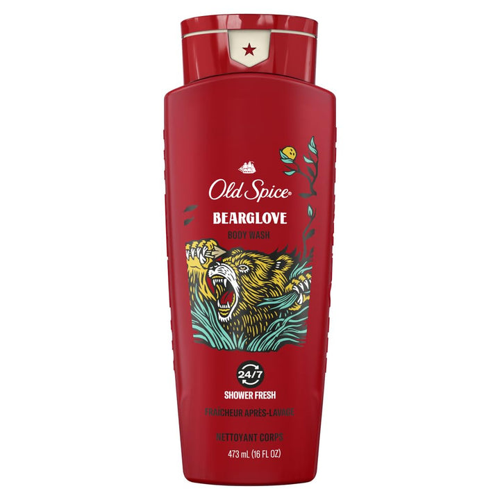Old Spice Wild Collection Bearglove Men's Body Wash - 16 Fluid Ounce
