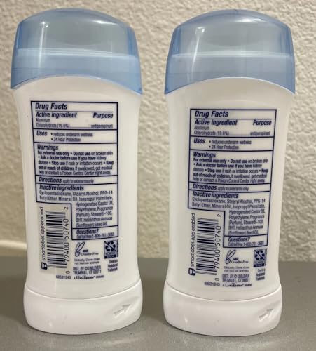 Dove Anti-Perspirant Deodorant, Sensitive Skin 2.60 oz (Pack of 3)