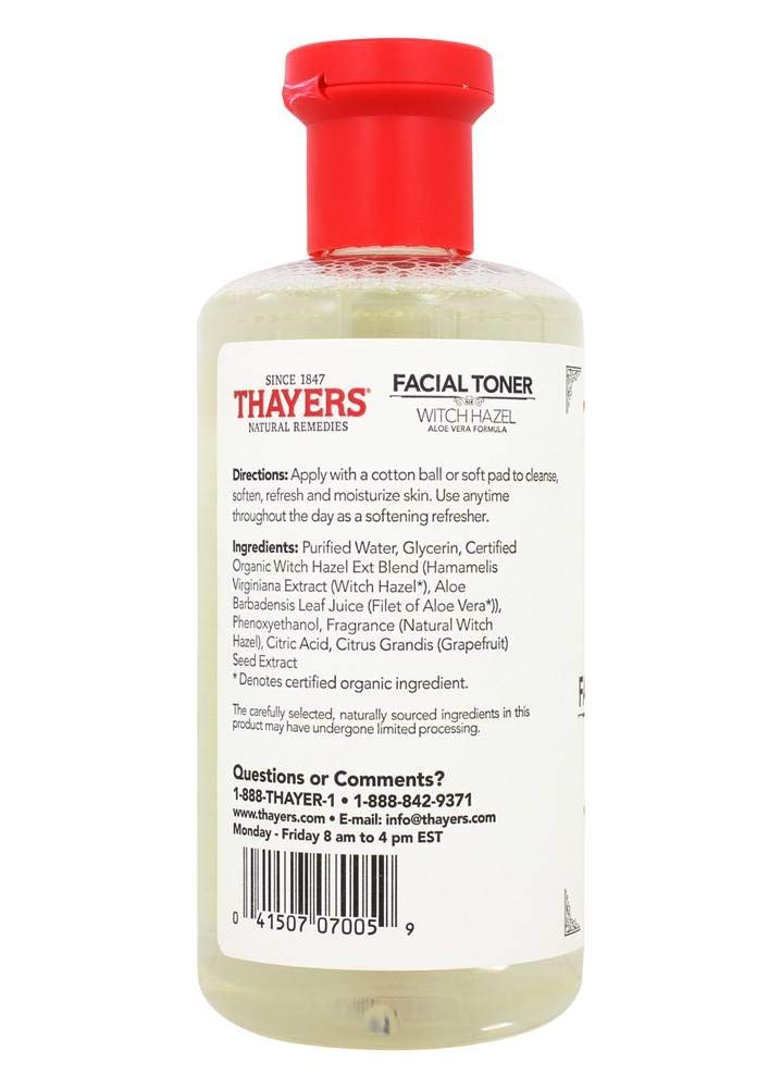 Thayer Witch Hazel Orgnl Alcfree