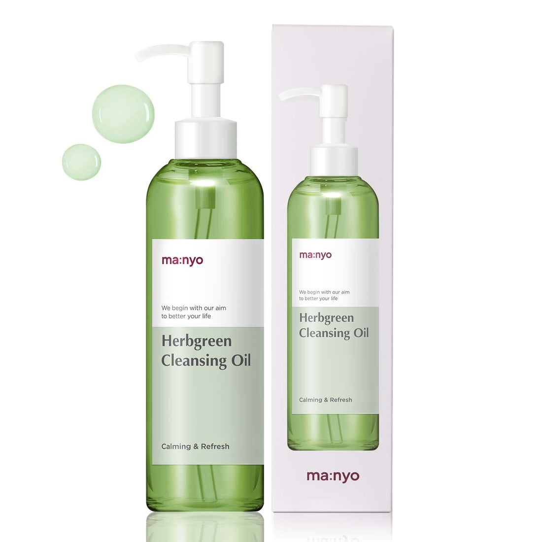 Manyo Factory Herb Green Cleansing Oil, 6.7 Ounce