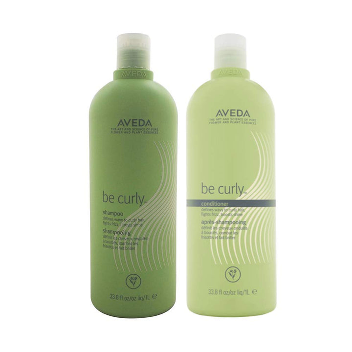 Aveda Be Curly Shampoo & Conditioner Liter SET Combo Duo 33.8oz