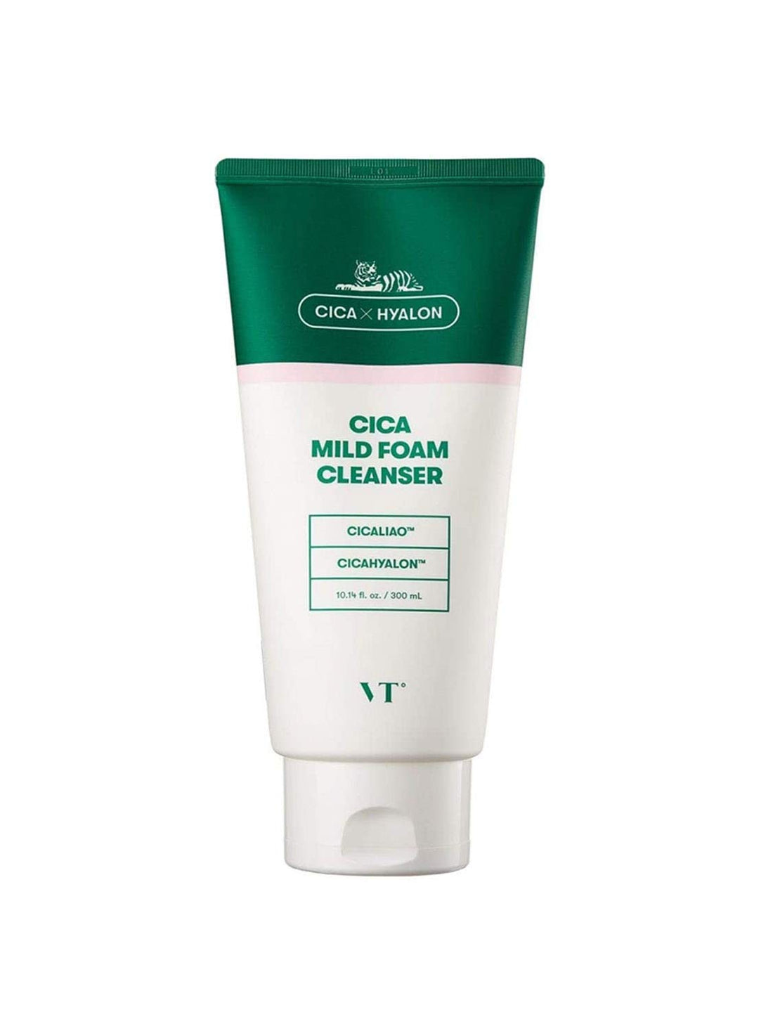 VT COSMETICS CICA Mild Foam Cleanser - BTS Skincare | BTS Cleanser | Mild foam cleanser | Deep Cleansing | Daily use cleanser | Centella Asiatica Extract | Korean Skin Care