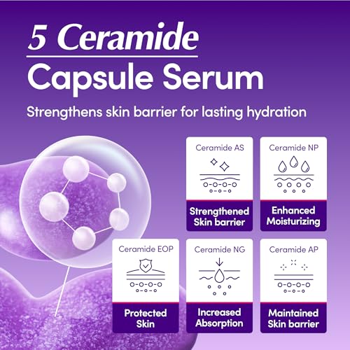 EQQUALBERRY Bakuchiol Plumping Serum – Pore and Wrinkle Minimizer with Bakuchiol | Retinol Alternative for Sensitive Skin | Enhances Firmness and Elasticity with Ceramide and Peptides, 1.01oz / 30ml