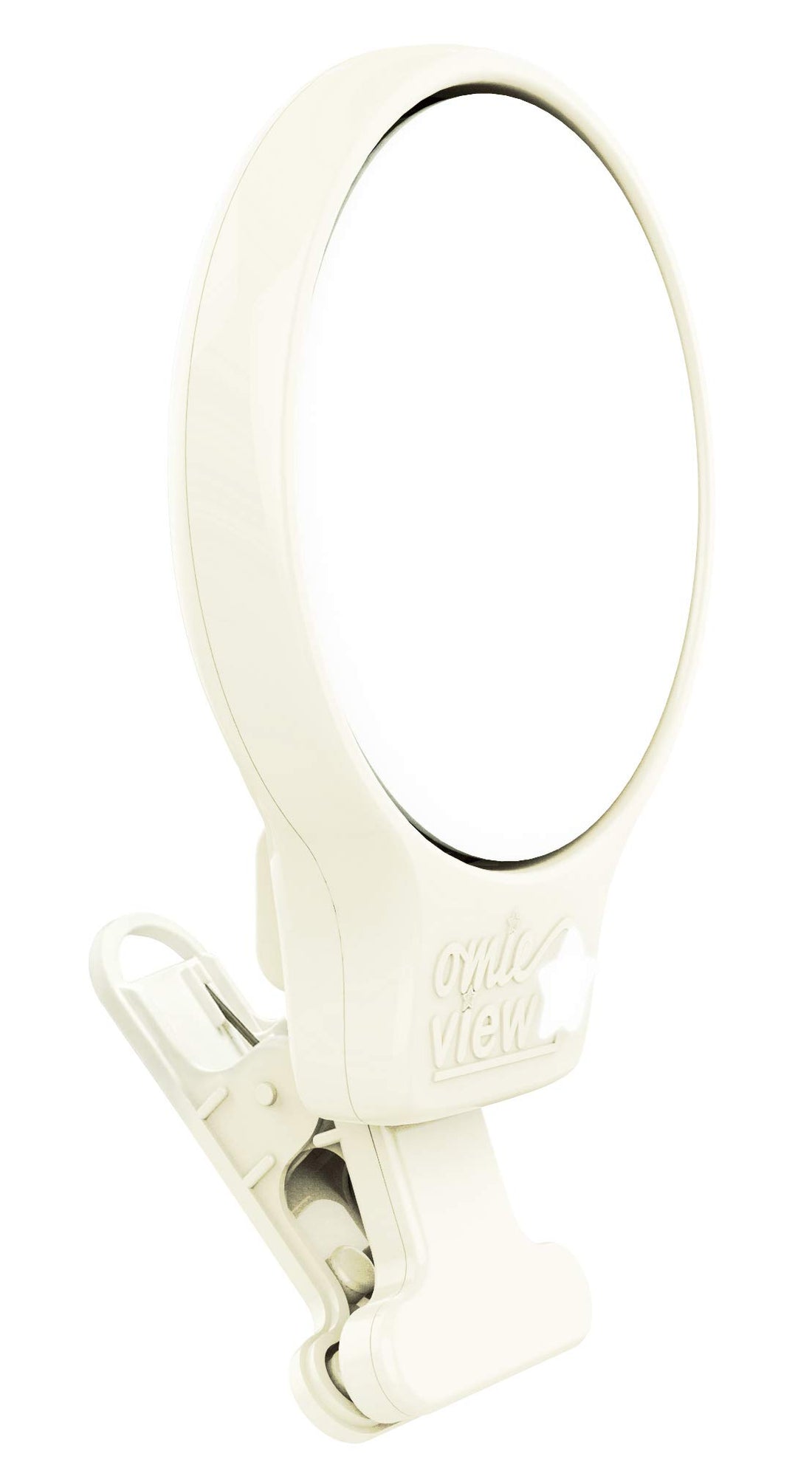 Omie View Clip-on Mirror with Remote Control & LED Light for Baby Monitoring. Use with Bassinet or Crib