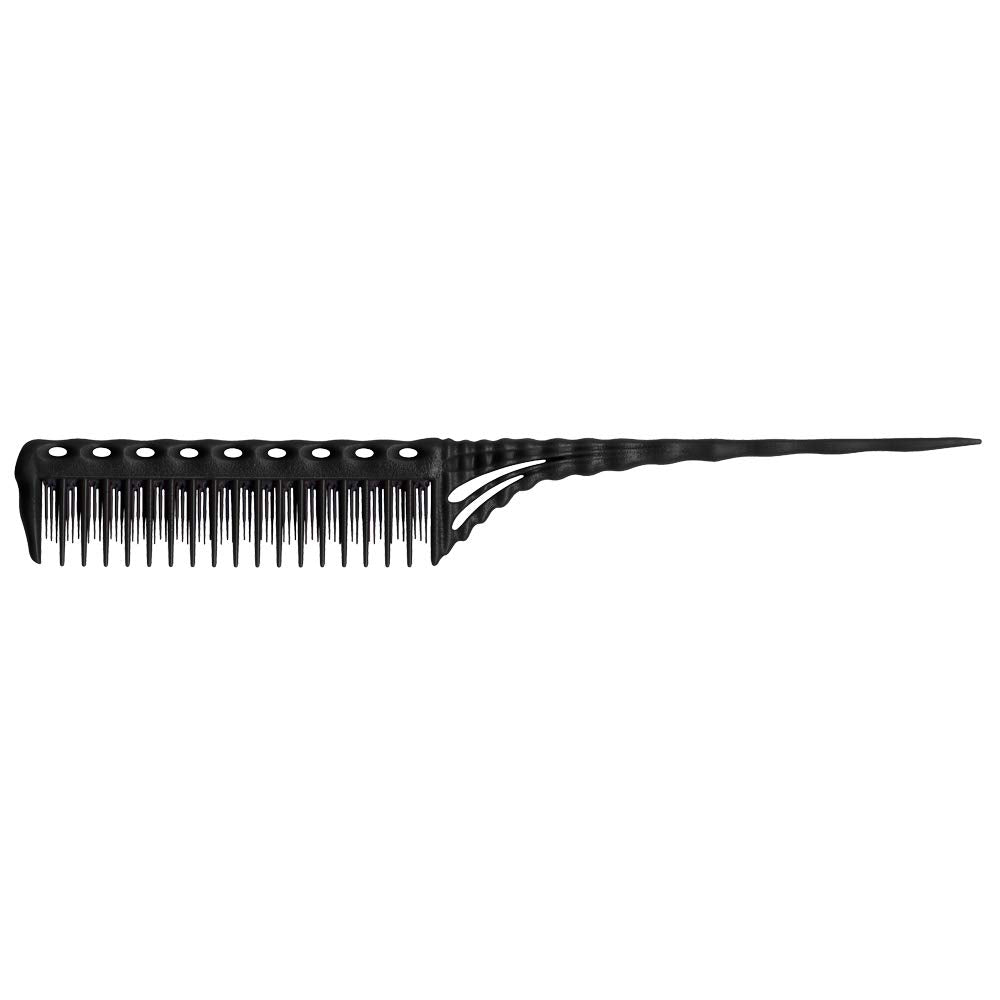 YS Park 150 T-Zing Professional Teasing and Back Combing Hair Comb in Black by YS Park
