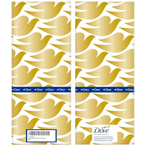 Dove Nourishing Care Gift Set – Deep Moisture Body Wash + Crushed Macadamia & Rice Milk Exfoliating Body Polish (2 Piece Set)