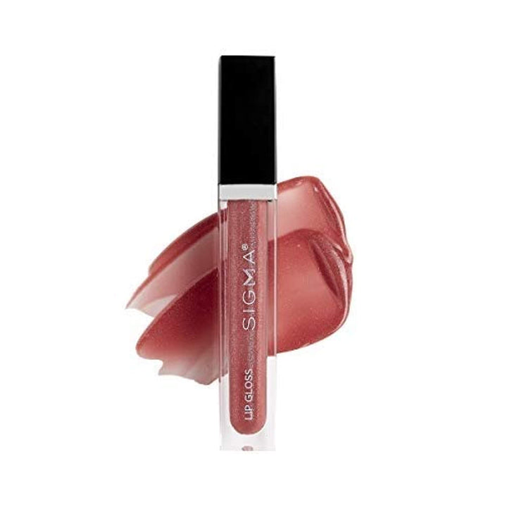 Sigma Beauty Moisturizing Smooth Tinted Lip Gloss Shimmer, Lilac Wine