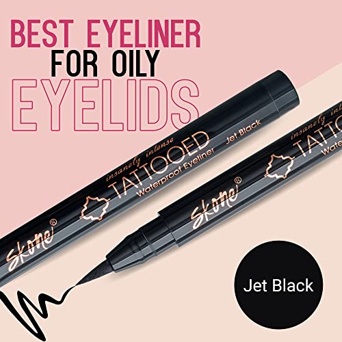 Skone Insanely Intense Tattooed Eyeliner (Jet Black)