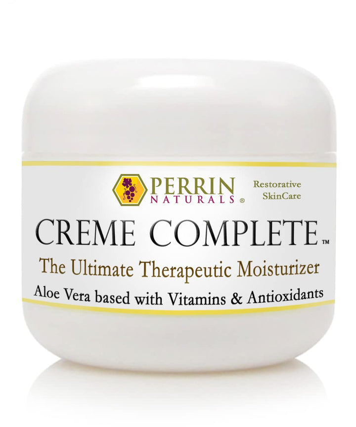 Creme Complete- All Natural, Restorative & Anti-Aging skin care. A Corrective Moisturizer for Sun Damage, Lichen Sclerosus, and Wrinkles. by Perrin Naturals¤Ä