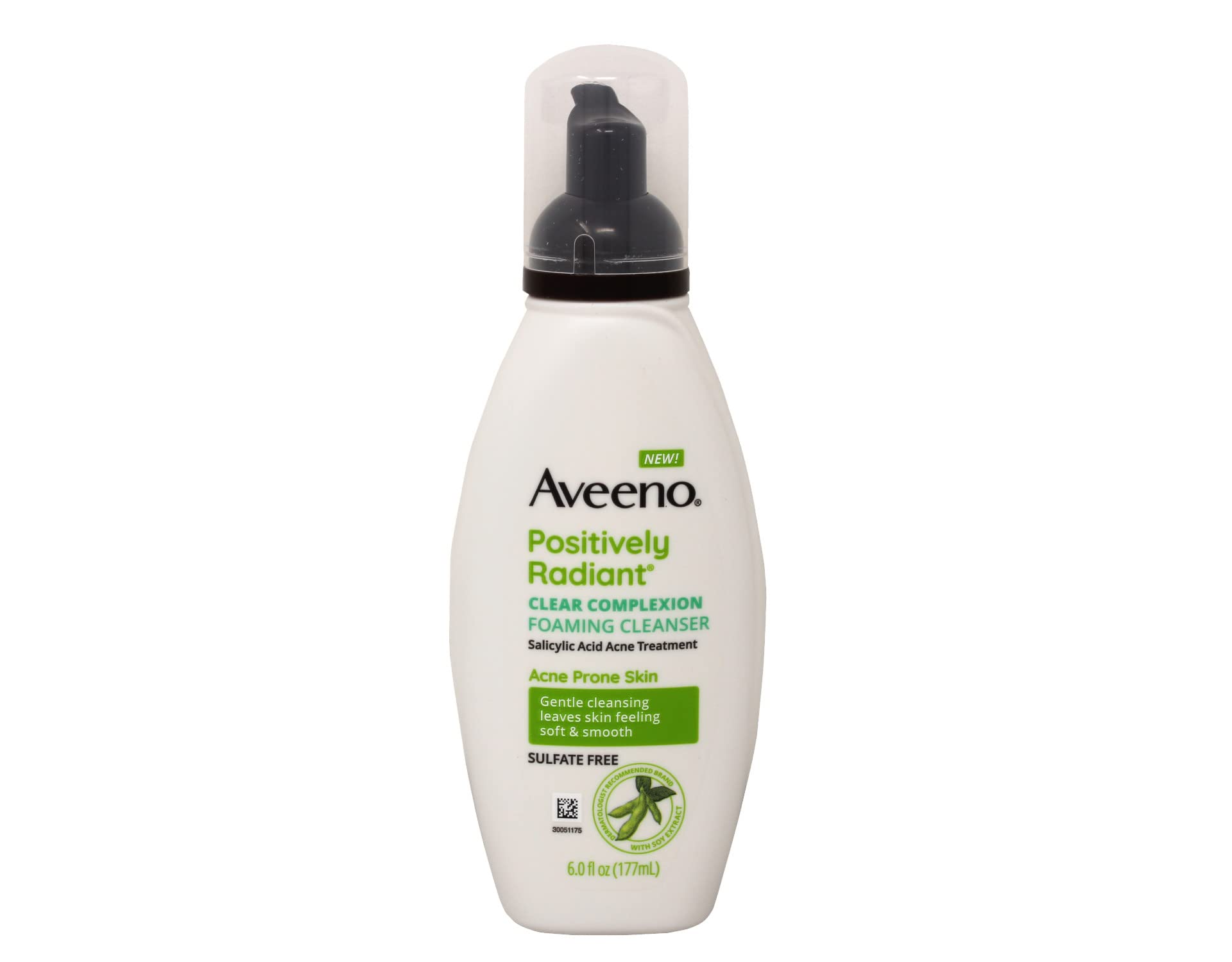 Aveeno Active Naturals Clear Complexion Foaming Cleanser 6 OZ (PACK OF 2)
