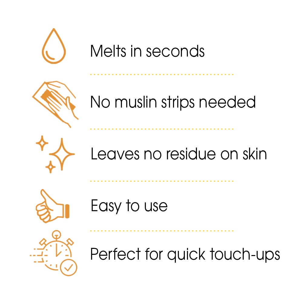 Gigi Microwave Sensitive Tweezeless Wax, 1 Ounce