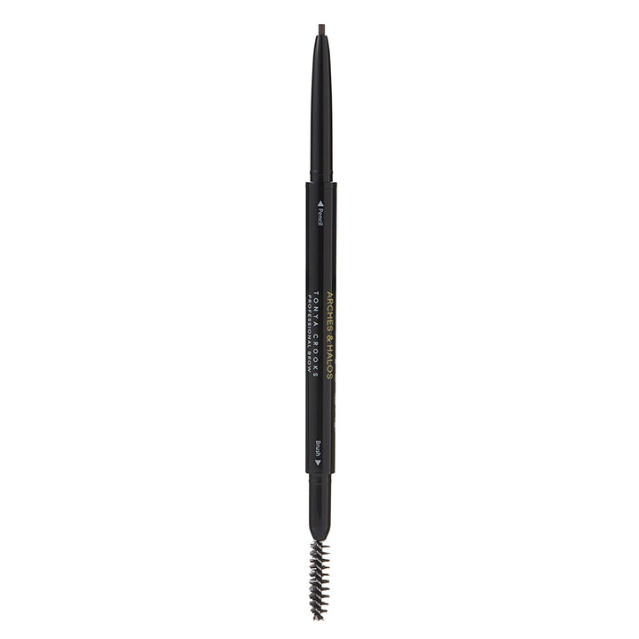 Arches & Halos Micro Defining Brow Pencil in Dark Brown, 0.03 Oz