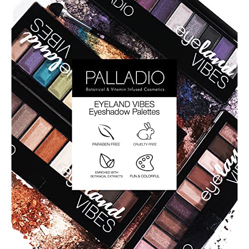 Palladio Eyeland Vibes Eyeshadow Palette, Paradise