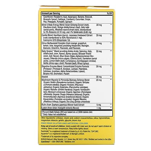 Alive! Once Daily Men's 50+ Ultra - 60 Tablets by Nature's Way