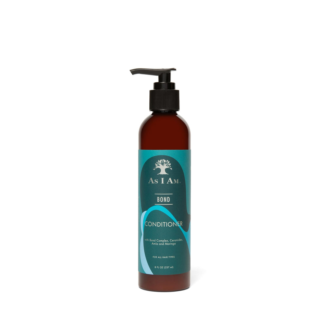 As I Am Bond Conditioner - 8 fl oz with ceramides, amla, and moringa for nourishing and repairing damaged hair.