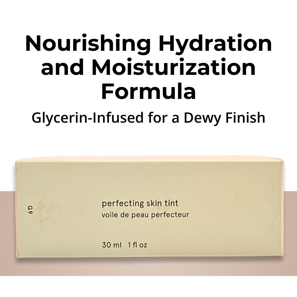 Glossier Perfecting Skin Tint for Dewy Sheer Coverage - G9 - Medium Warm