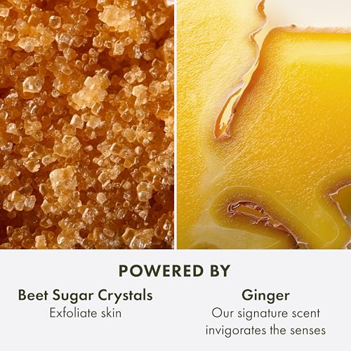 Origins Incredible Spreadable Smoothing Ginger Body Scrub | Gently Exfoliates | With Ginger & Sugar, 6.7 Fl Oz
