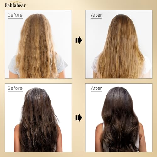 Bablabear Hair Oil for Frizzy Hair,Hydrating Oil Serum to Repairs Damaged,Aceite Para El Cabello Strengthens and Provides Heat Protection |Adds Hair Shine and Smooths Split Ends.