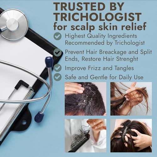 Tea Tree Shampoo & Conditioner Set | Thinning Hair Loss Treatments for Men and Women | Soothes Itchy Scalp & Dandruff | Boosts Hair Growth & Reduces Hair Loss | Sulfate & Paraben Free