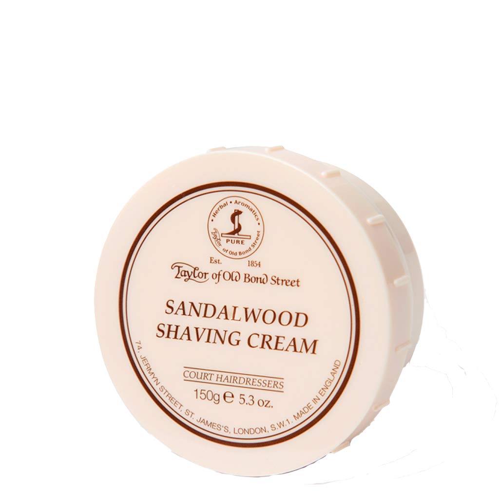 Taylor Of Old Bond Street Sandalwood Shaving Bowl, 5.3-Ounce Pack Of 3 (3)