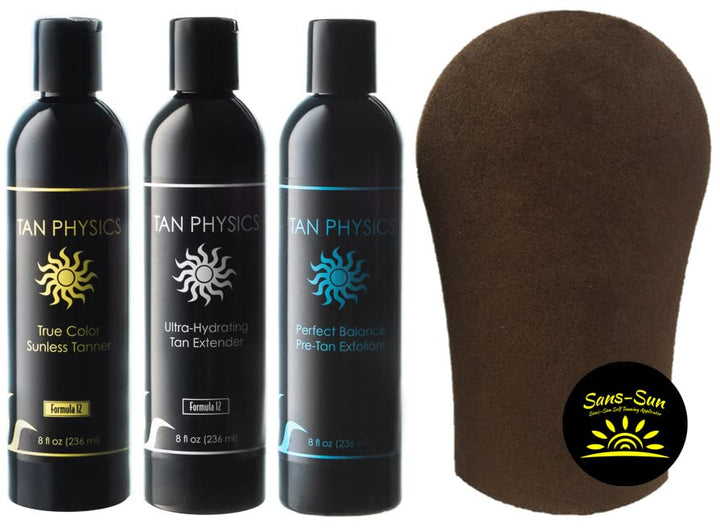 Tan Physics True Color Combo w/ FREE Mitt - Exfoliator