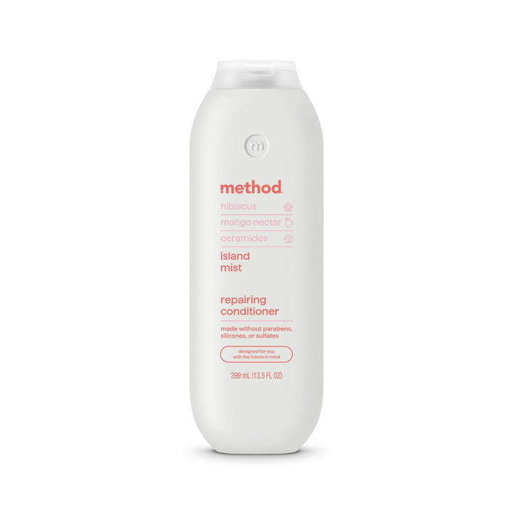 Method Repairing Conditioner, Island Mist, Hibiscus + Mango Nectar + Passion Fruit notes, 13.5oz