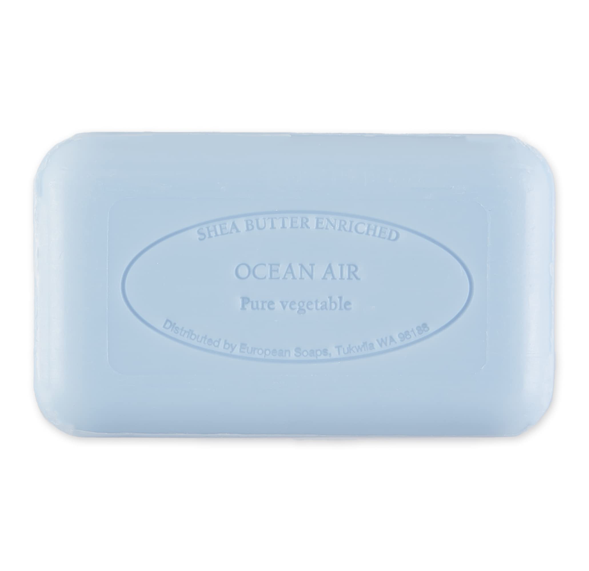Pre de Provence Artisanal French Soap Bar Enriched sith Shea Butter, Ocean Air, 150 Gram