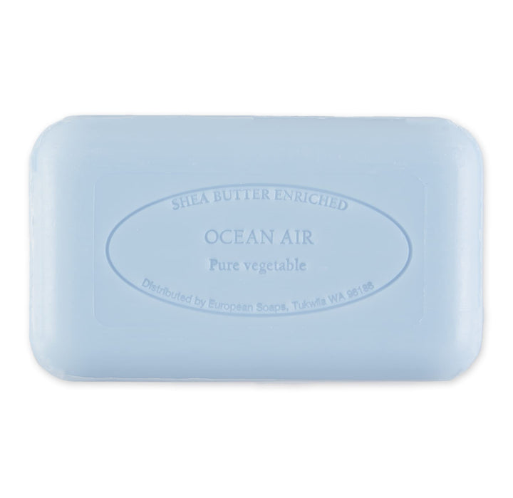 Pre de Provence Artisanal French Soap Bar Enriched sith Shea Butter, Ocean Air, 150 Gram