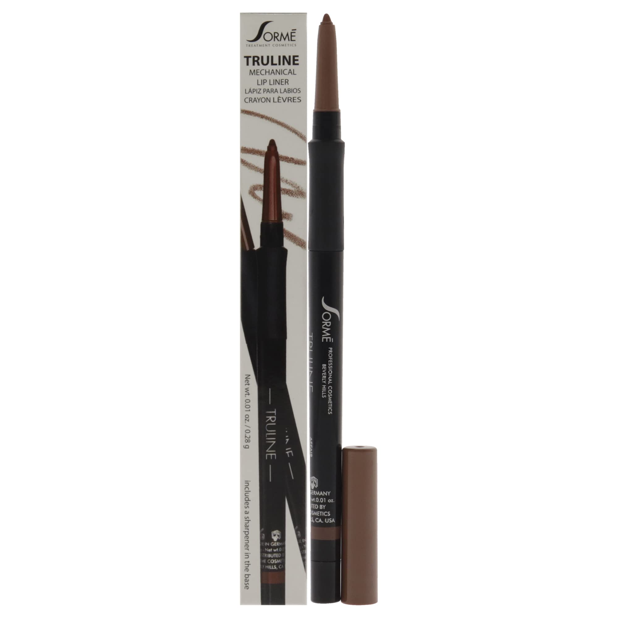 Sorme' Treatment Cosmetics Truline Mechanical Lipliner, Affair, 0.01 oz.