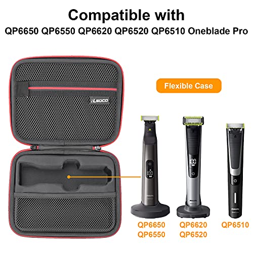RLSOCO Hard Case Compatible With Philips QP6530/70,QP6530/80,QP6531/70, QP6550/70,QP6520/70,QP6510/20 Hybrid Electric Trimmer (Case Only)