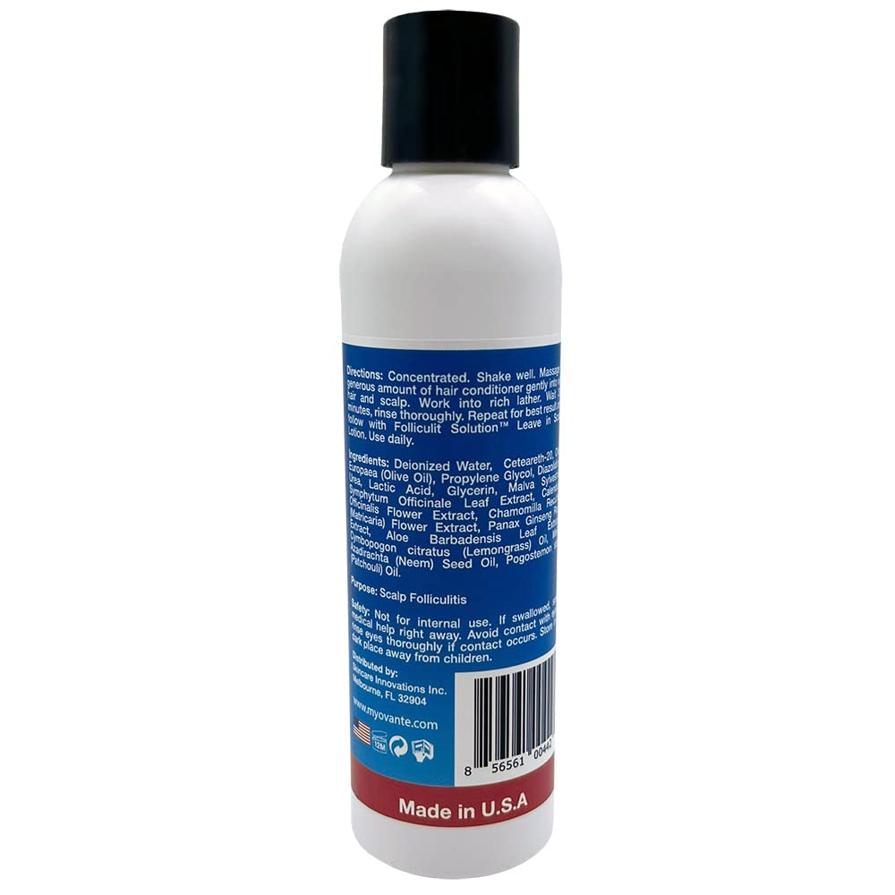Folliculit Solution Hair Conditioner for Scalp Folliculitis - 6.0 oz