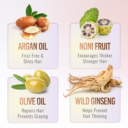 Herbishh Travel Pack Hair Dye Color Shampoo in Sachet + 1pc Argan Hair Mask Sachet (Dark brown, 1 sachet)